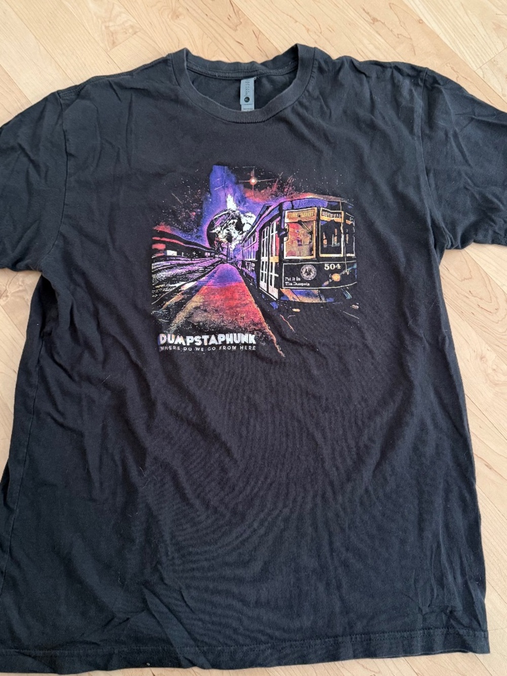 Dumpstaphunk Where Do We Go From Here Band Tee Large